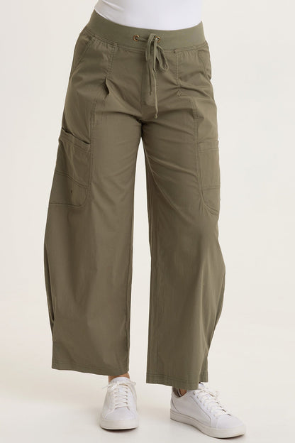 Pender Poplin Barrel Pant
