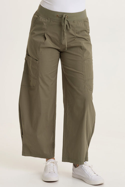 Pender Poplin Barrel Pant