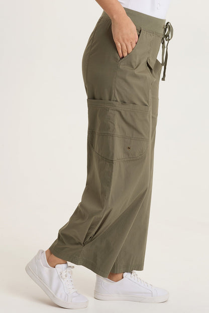 Pender Poplin Barrel Pant