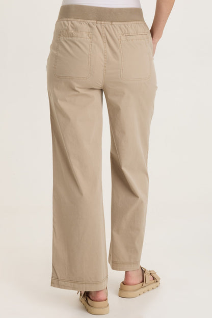 Bay Poplin Straight Leg Pant