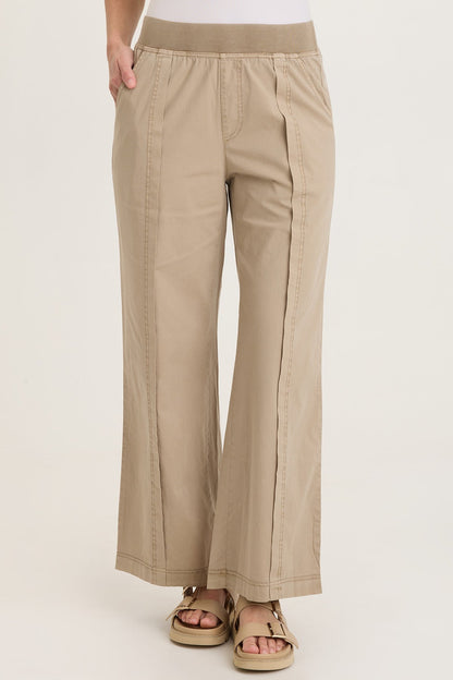 Bay Poplin Straight Leg Pant