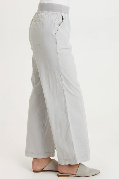 Bay Poplin Straight Leg Pant