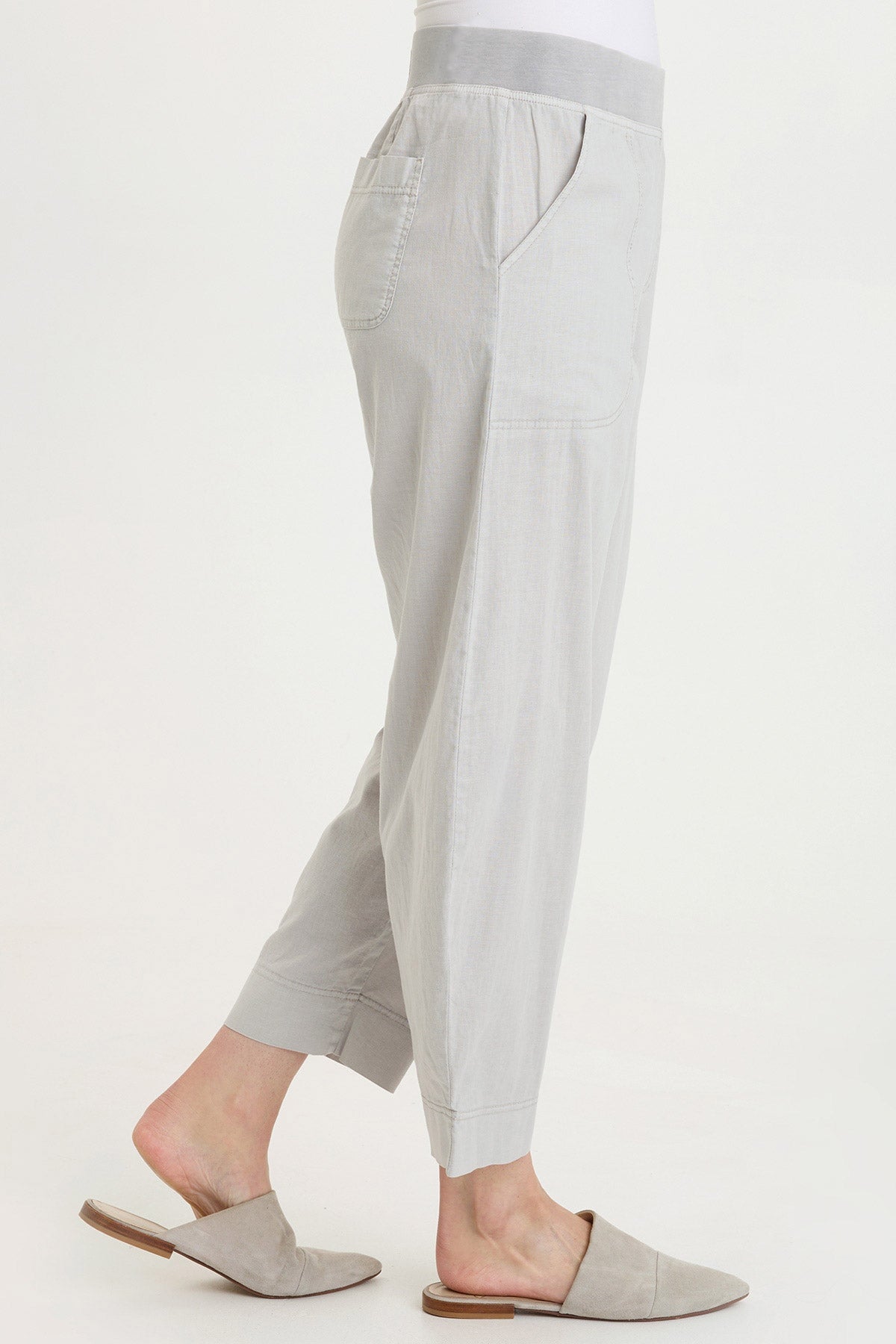 Jisola Cotton Linen Barrel Pant
