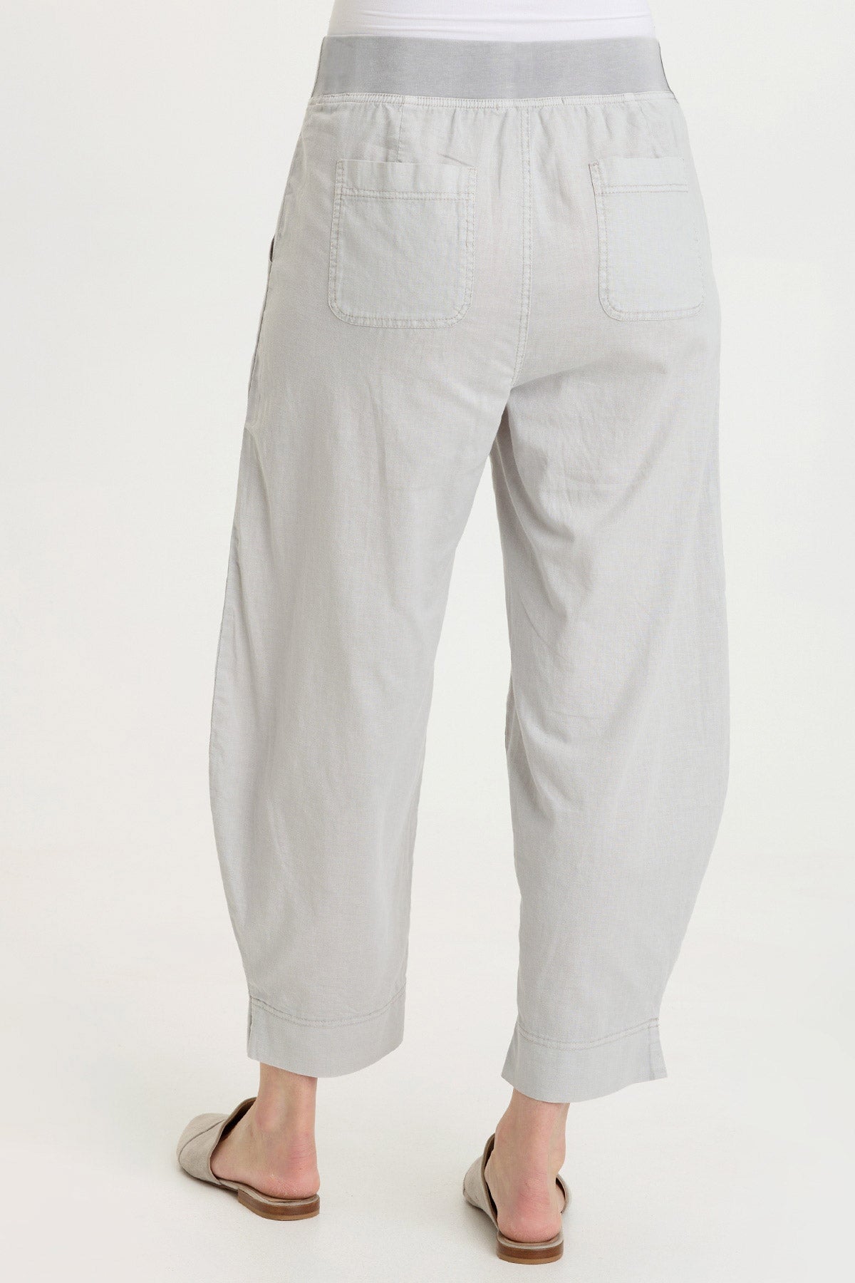 Jisola Cotton Linen Barrel Pant