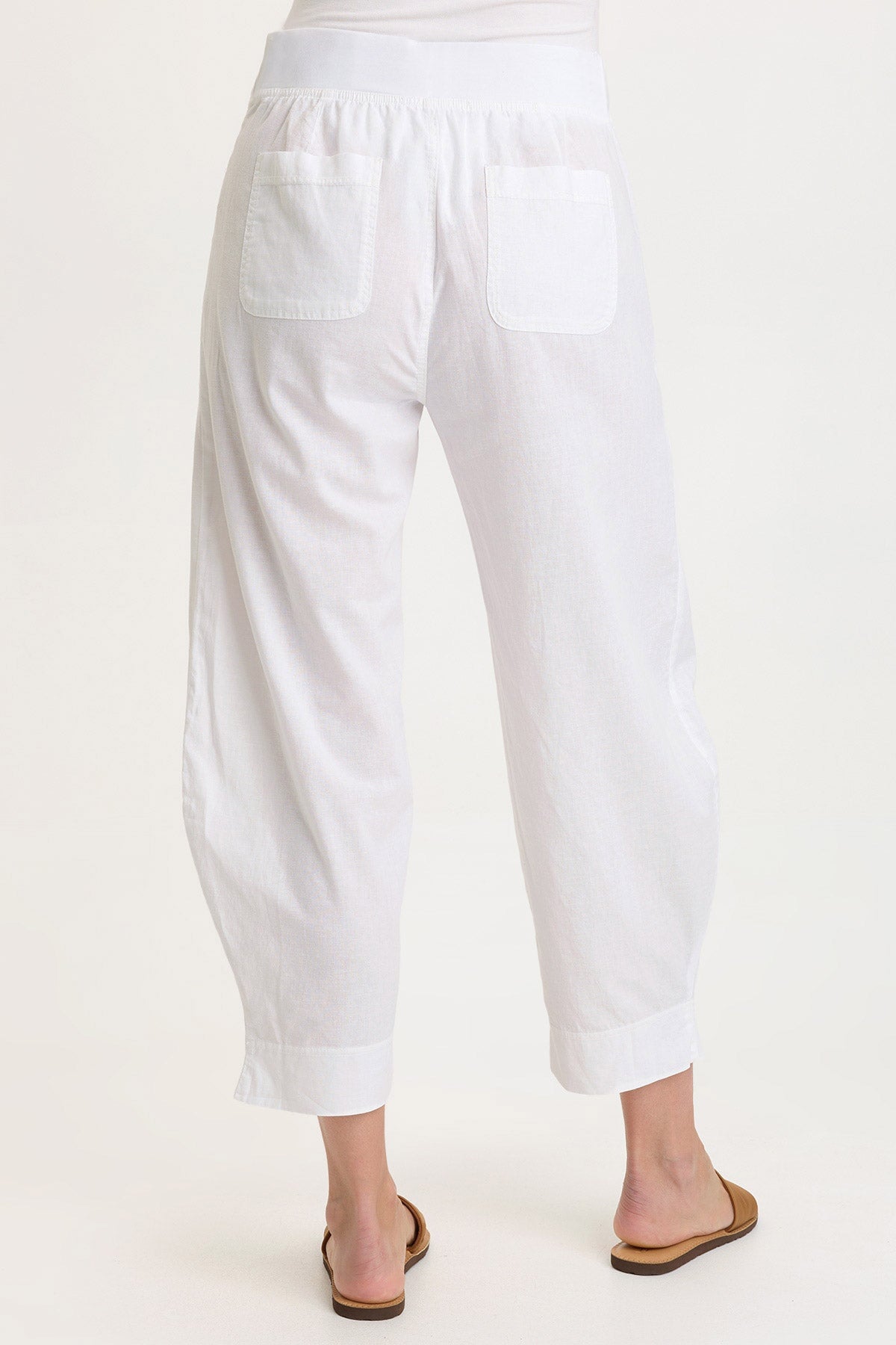 Jisola Cotton Linen Barrel Pant