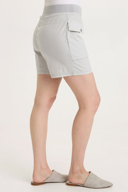 Carlo Poplin Yoked Waist Short