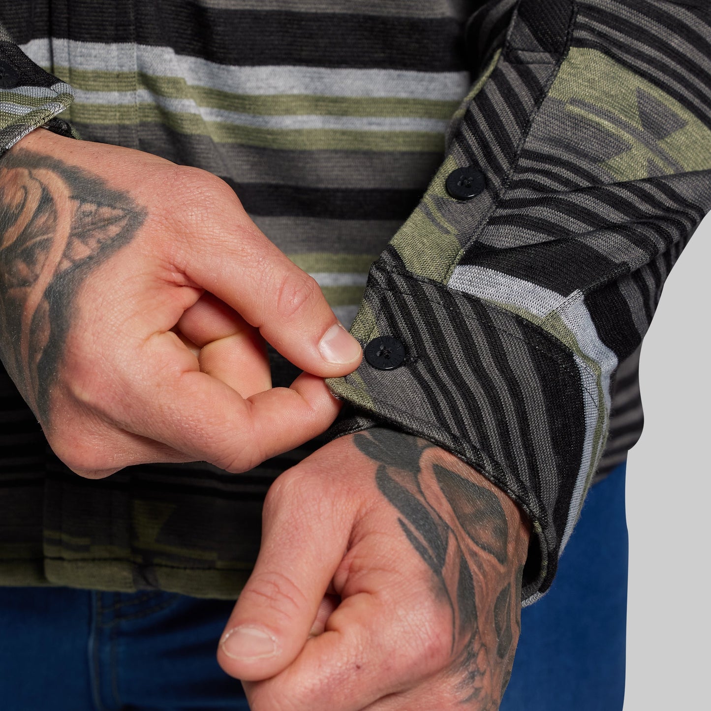 Woodsman Stretchy Flannel (Pasture)