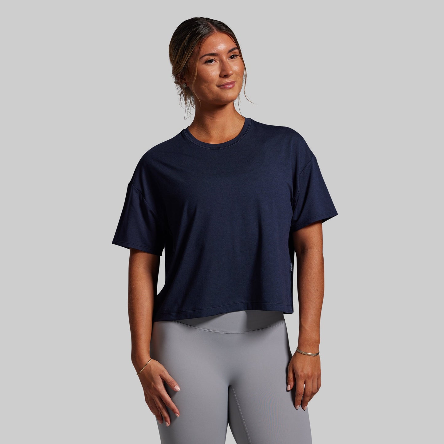 BP Premium Basic Crop Tee (BP Navy)
