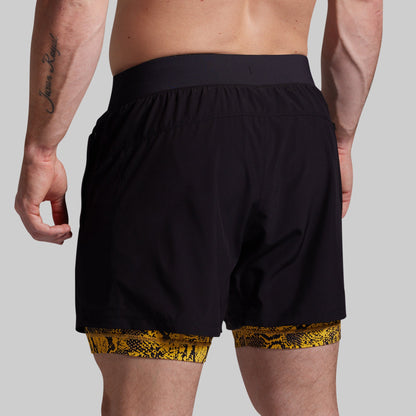 Versatile Short w/ Compression 5" (Don't Tread On Me)