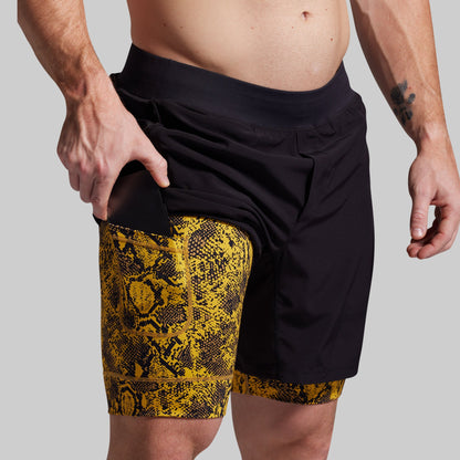Versatile Short w/ Compression 7" (Don't Tread On Me)