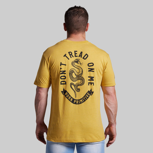 Don't Tread On Me Tee (Mustard)