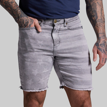 FLEX Stretchy Jort 7" (Ash Americana)
