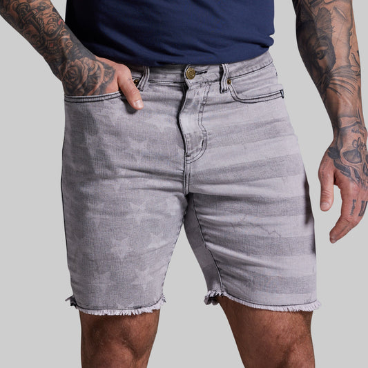 FLEX Stretchy Jort 7" (Ash Americana)