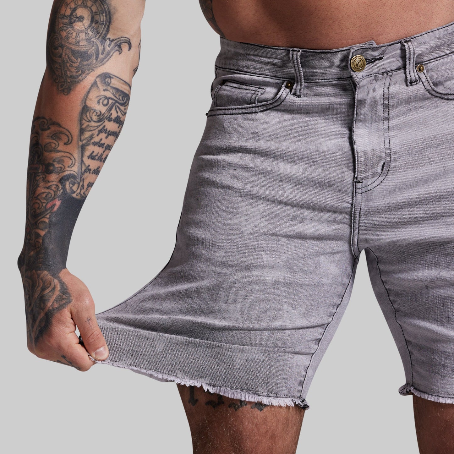 FLEX Stretchy Jort 7" (Ash Americana)