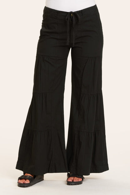 Terraced Wide Leg Pant