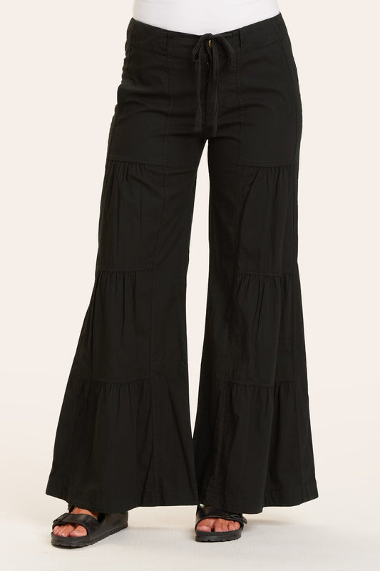 Terraced Wide Leg Pant