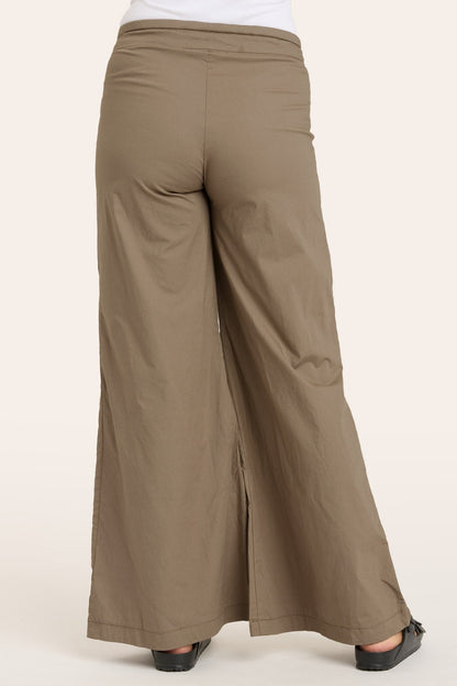 Terraced Wide Leg Pant