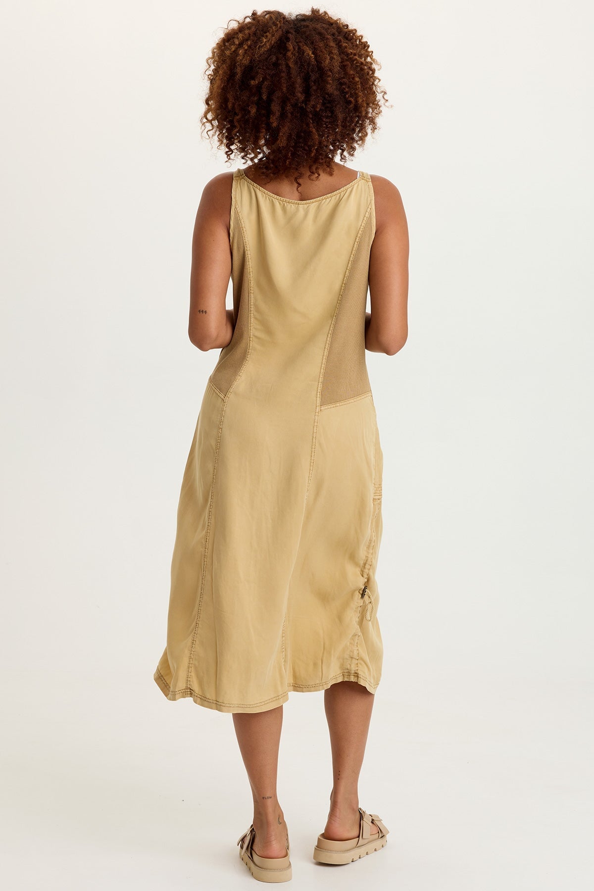 Edsel Twill Snap-Up Dress