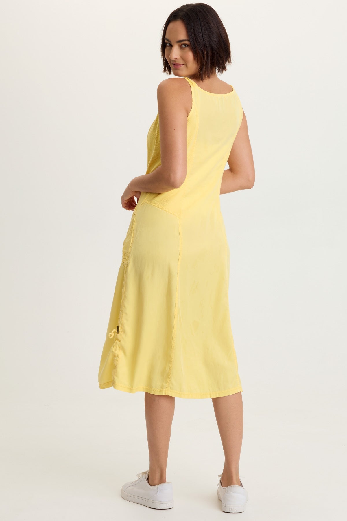 Edsel Twill Snap-Up Dress