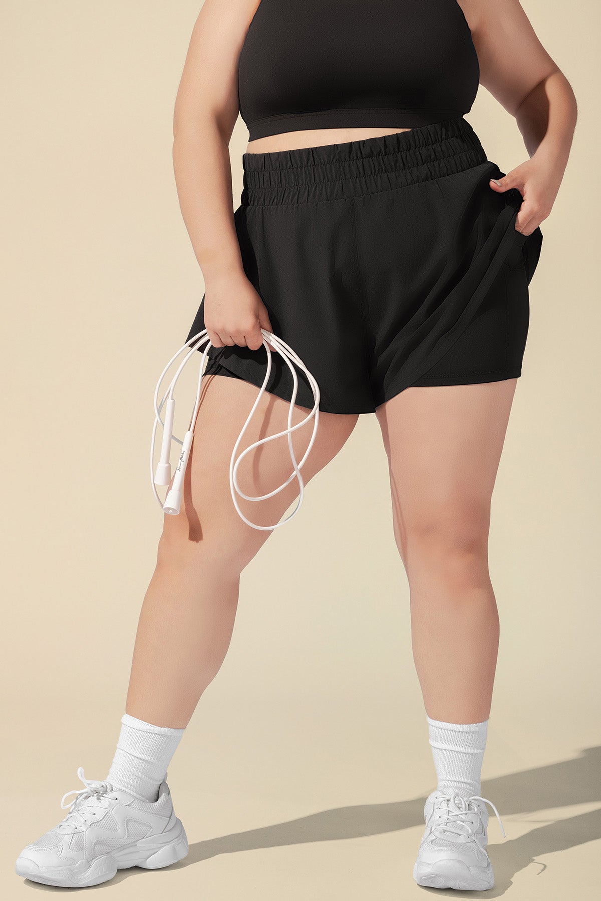High Waisted Supershort™ - Black