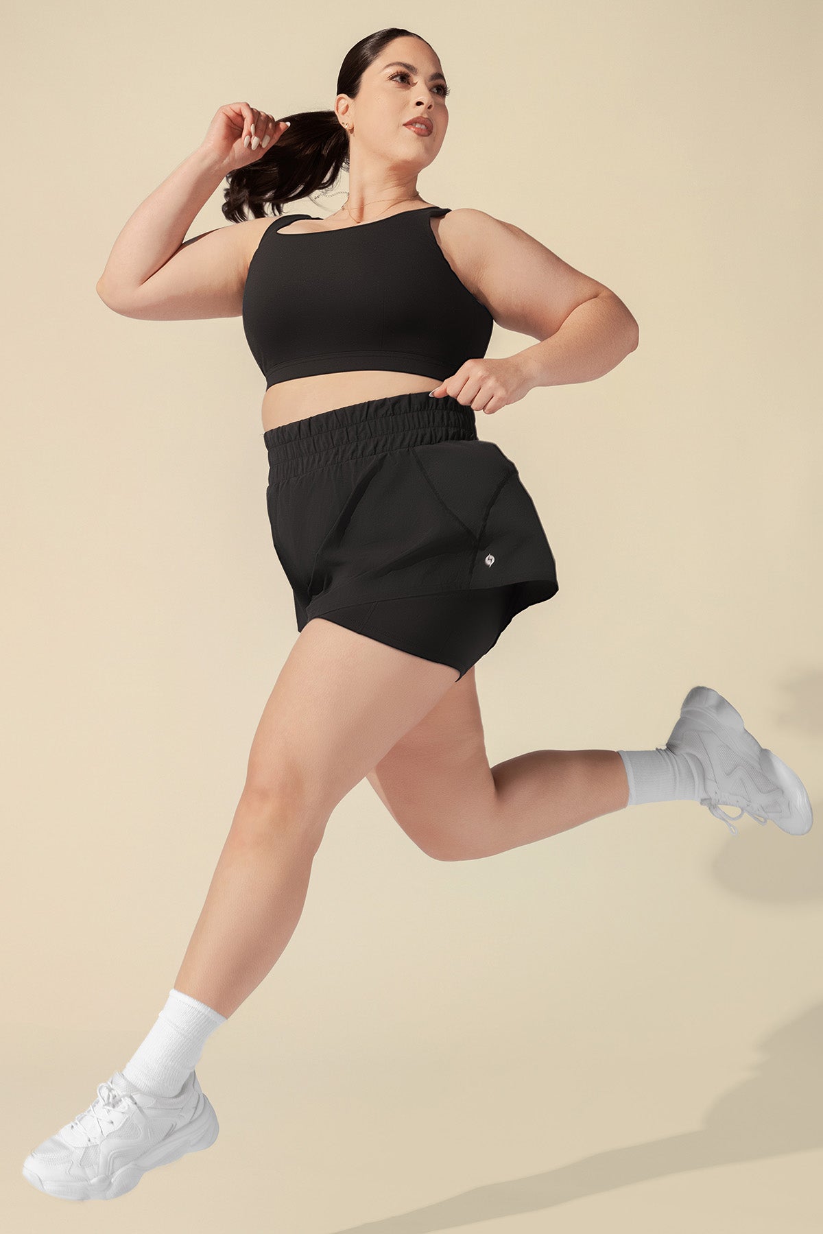 High Waisted Supershort™ - Black
