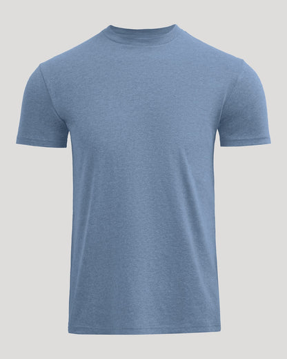 Dark Heather Vintage Navy Classic Crew Neck