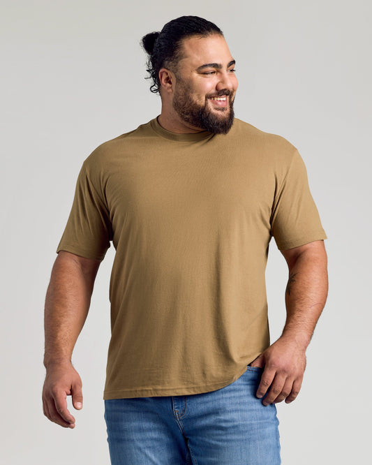 Tan 499 Classic Crew Neck