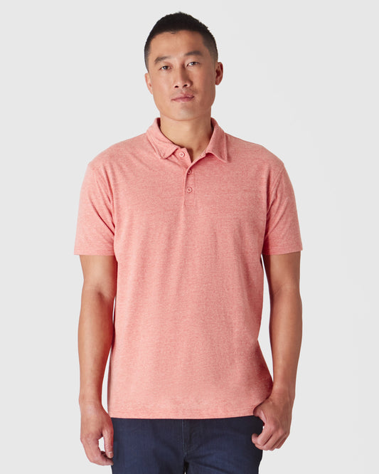 Heather Cayenne Classic Polo