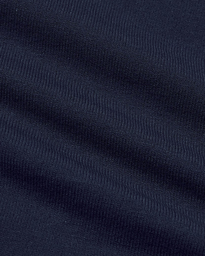 Navy Dressy Crew Neck Sweater
