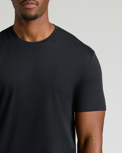 Tall Pima Cotton Blend Crew 4-Pack
