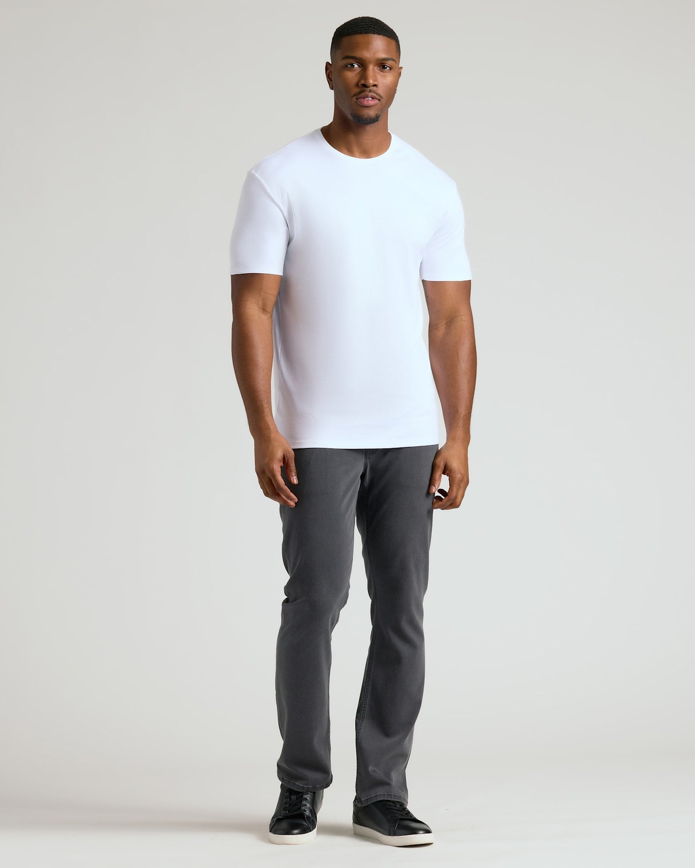 Tall Pima Cotton Blend Crew 4-Pack