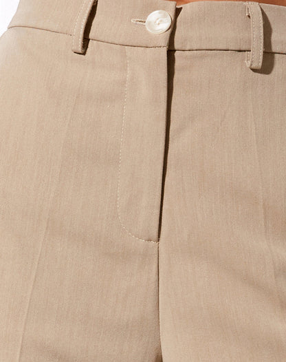 Abba Trouser in Tan