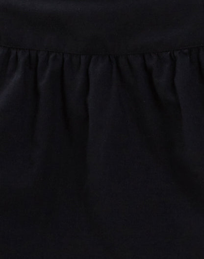 Adini Mini Skirt in Black Dobby