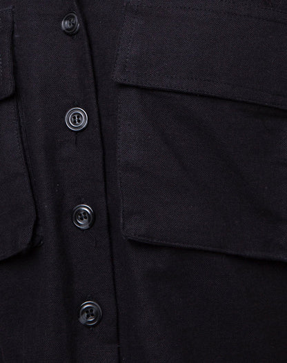 Alka Ultility Shirt in Black