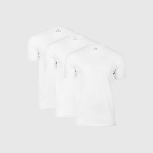 White Classic Crew Neck 3-Pack