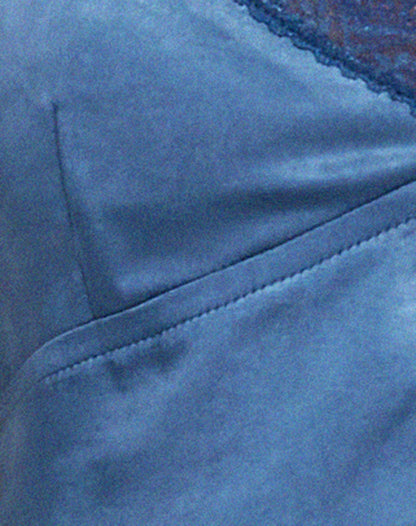 Apulia Butterfly Top in Satin Blue