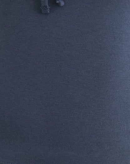 Armel Long Sleeve Keyhole Top in Rayon Jersey Ocean Storm