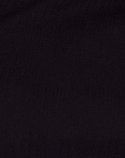 Ashia Asymmetric Long Sleeve Top in Black Super Soft Thick Rib