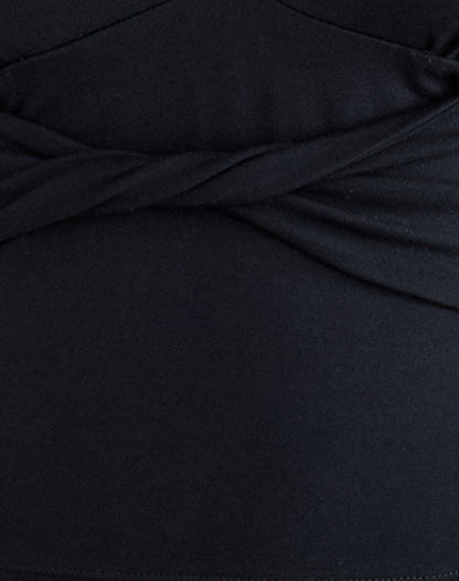 August Tank Top in Rayon Jersey Black
