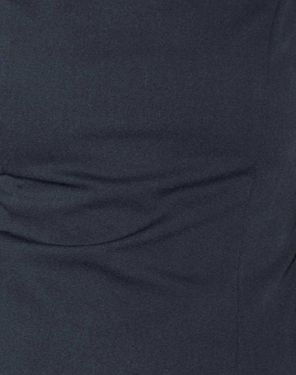 Aurei Scoop Back Top in Tailoring Navy