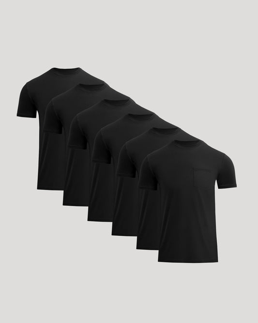 Classic Pocket Crew 6-Pack