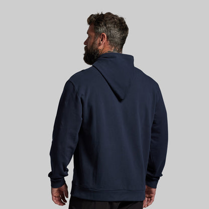American Original Embossed Men's Unmatched Hoodie (BP Navy)