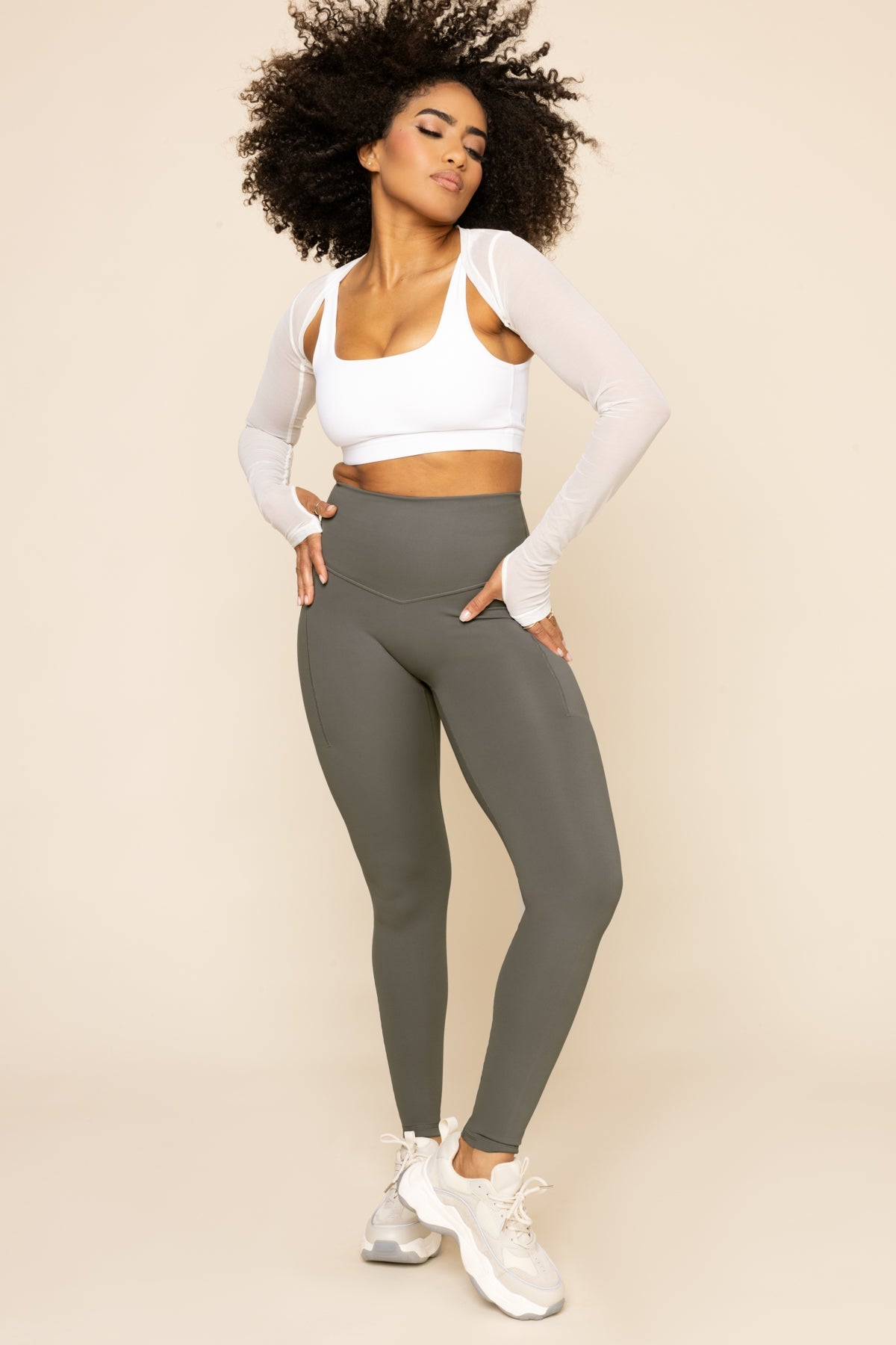 Supersculpt™ Legging with Pockets - English Ivy