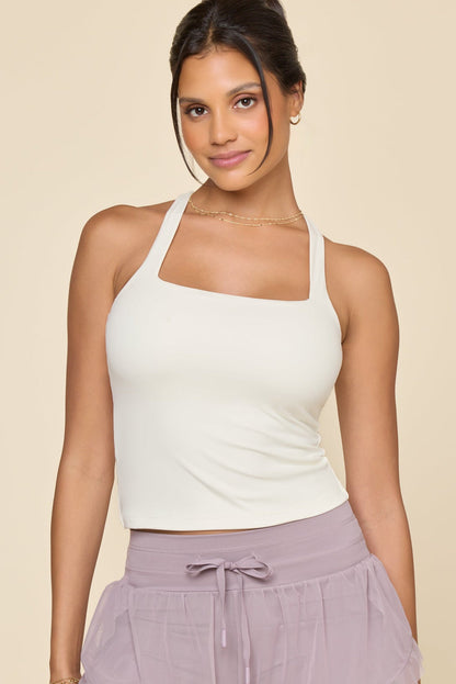 Audrey Tank - Coconut Cream