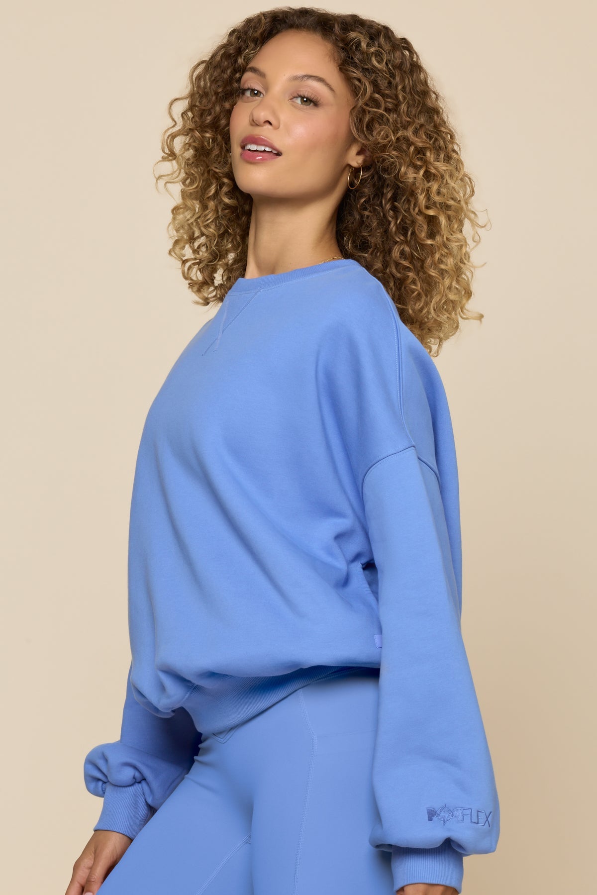 Cloud Crewneck Sweater - Nordic Blue