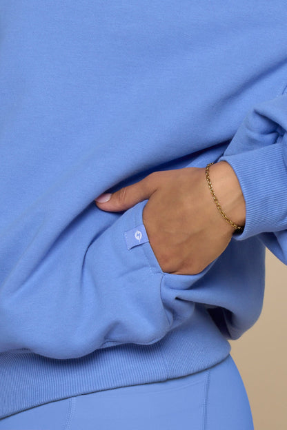 Cloud Crewneck Sweater - Nordic Blue