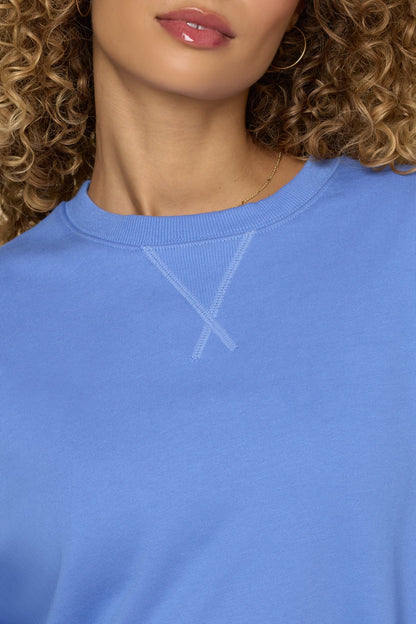 Cloud Crewneck Sweater - Nordic Blue