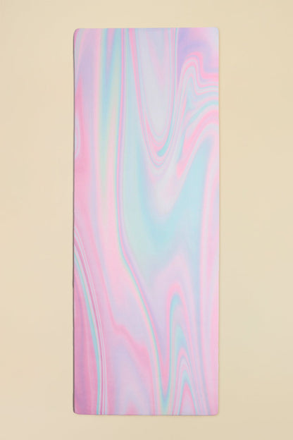 CloudCushion Vegan Suede Yoga Mat - Prismatic 0.5” Thick