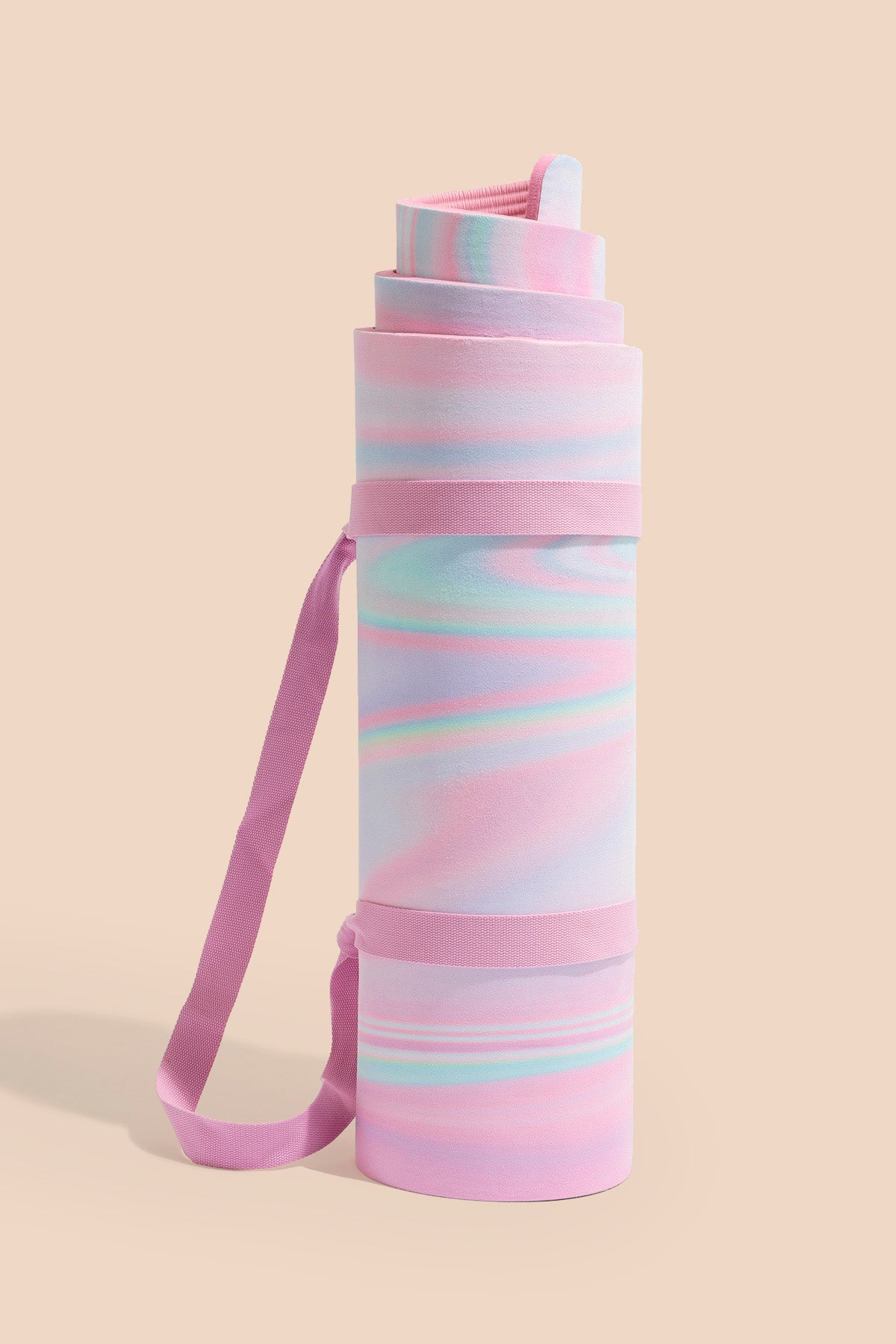 CloudCushion Vegan Suede Yoga Mat - Prismatic 0.5” Thick