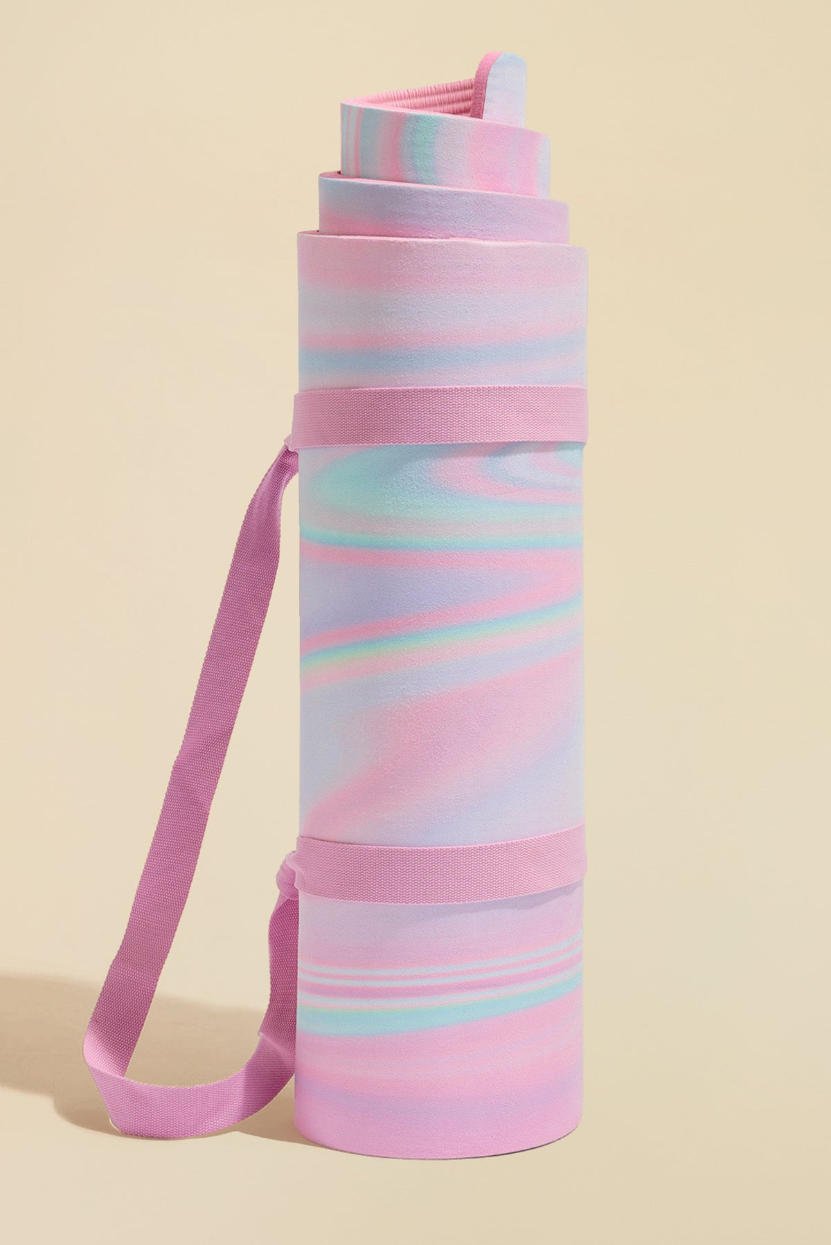 CloudCushion Vegan Suede Yoga Mat - Prismatic 0.5” Thick
